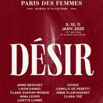 Paris des Femmes, Désir, 13ème Edition