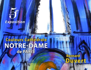 Notre-dame De Paris, Couleurs Cathédrale, Bernard Duvert