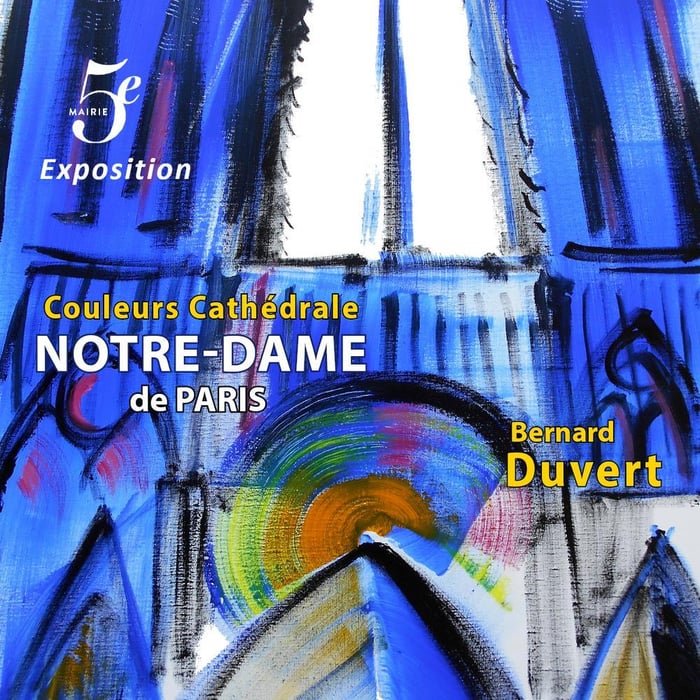 Notre-dame De Paris, Couleurs Cathédrale, Bernard Duvert