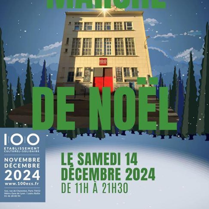 Marché de Noël au 100ECS