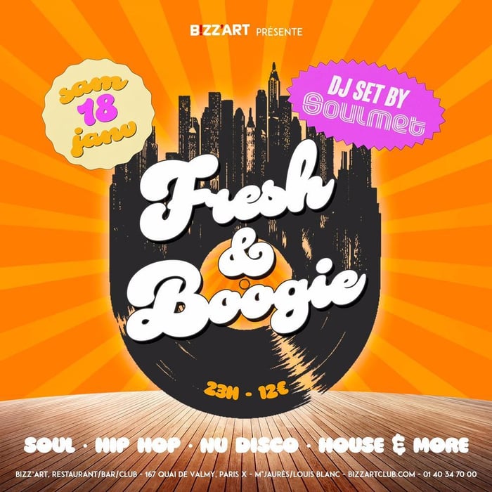 Groove Bag et Fresh et Boogie Feat Dj Soulmet