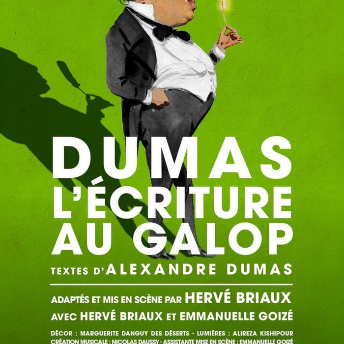 Dumas l'écriture au galop