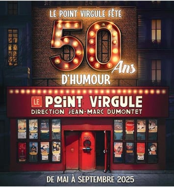 Festival 50ans d'humour du Point Virgule