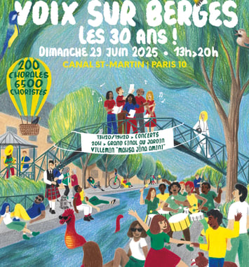 Festival Voix Sur Berges 2025 affiche