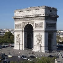 Billet d'entrée pour l'Arc de Triomphe