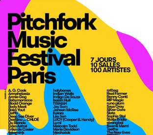 Pitchfork Music Festival 2025 affiche