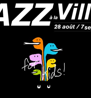 Jazz à la Villette for kids 2025 affiche