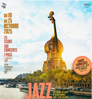 Affiche Festival Jazz sur Seine 2025