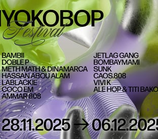 Affiche du Nyokobop Festival 2025