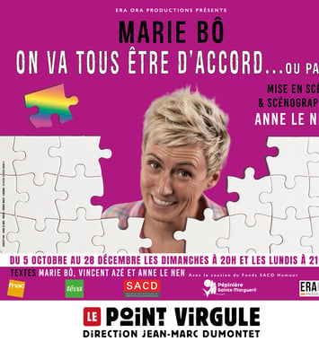 Marie Bô dans "On va tous être d'accord... ou pas"
