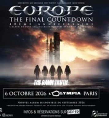 Europe, The Final Countdown 40ème Anniversaire