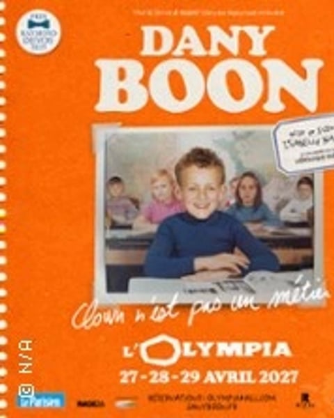Dany Boon, Clown n'est pas un métier !!