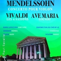 Les 4 Saisons de Vivaldi Extraits, Ave Maria et Concerto de Mendelssohn