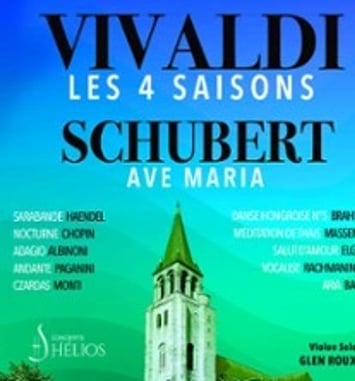 Les 4 Saisons de Vivaldi Extraits, Ave Maria et célèbres adagios