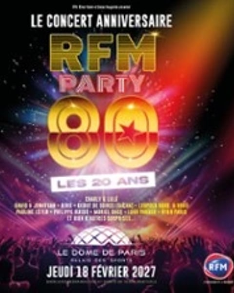 RFM Party 80, le concert anniversaire