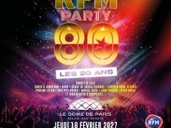 RFM Party 80, le concert anniversaire