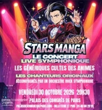 Stars manga, le concert live symphonique