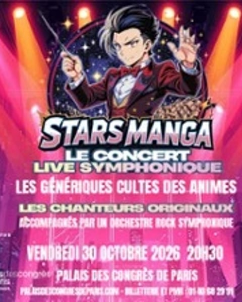 Stars manga, le concert live symphonique