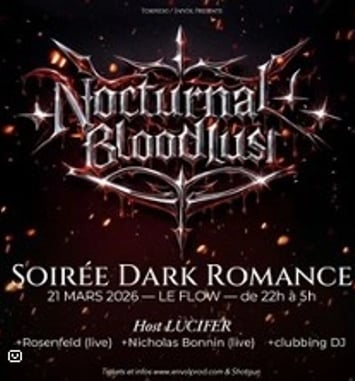 Nocturnal Bloodlust Soirée Dark Romance