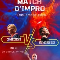 Match d'improvisation pro, comédiens vs humoristes !