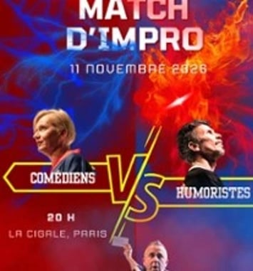 Match d'improvisation pro, comédiens vs humoristes !