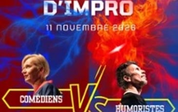 Match d'improvisation pro, comédiens vs humoristes !