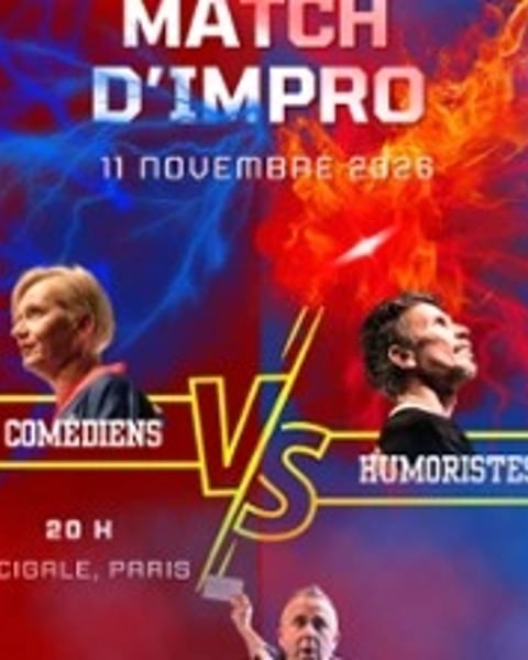 Match d'improvisation pro, comédiens vs humoristes !