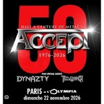 Accept 50th Anniversary Tour 2026