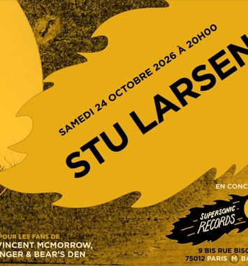 Stu Larsen en concert (côté Records)