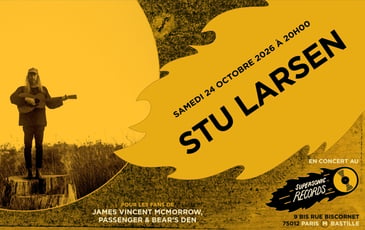 Stu Larsen en concert (côté Records)