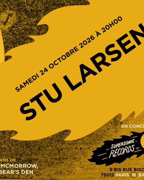 Stu Larsen en concert (côté Records)