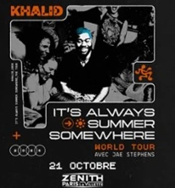 Khalid, It's Always Summer Somewhere Tour