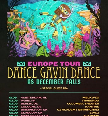 Dance Gavin Dance - Tour 2026