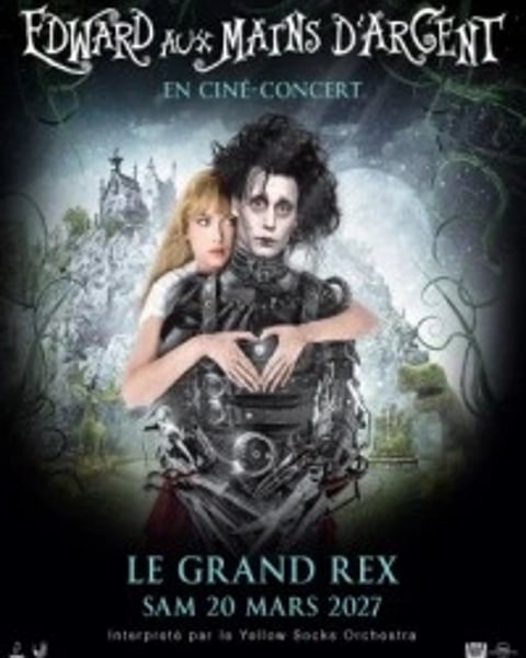 Ciné-concert Edward aux mains d'argent