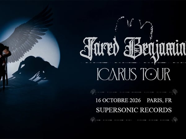 Jared Benjamin en concert (côté Records)