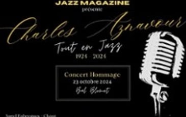 Charles Aznavour, Les Concerts Jazz Magazine