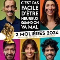 C'est pas facile d'être heureux... Quand on va mal