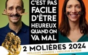 C'est pas facile d'être heureux... Quand on va mal
