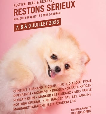 Affiche Festival Restons Sérieux 2026