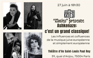 Ashkénaze : c'est un grand classique !