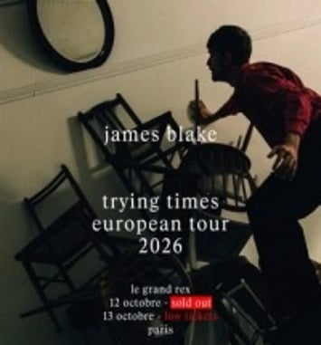 James Blake et Trying Times European Tour 2026