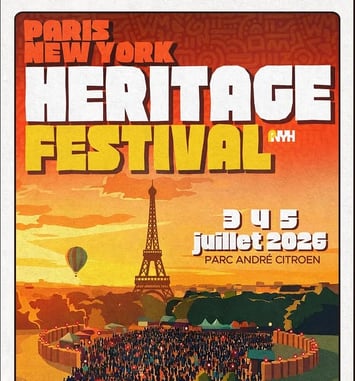 Paris New-York Heritage Festival affiche 2026