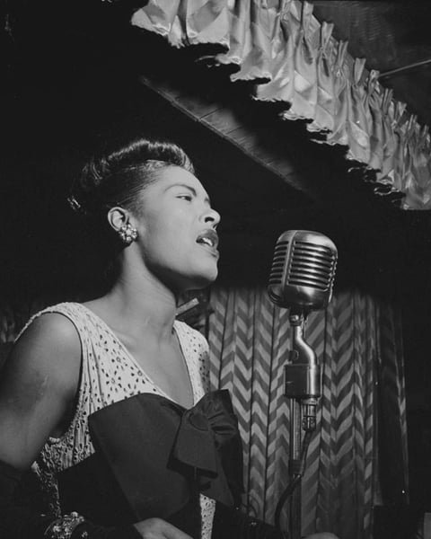 Billie Holiday, Légende noire