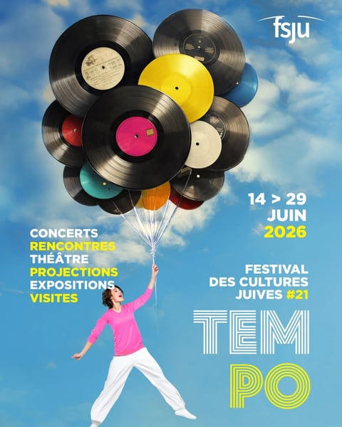 Festival des Cultures Juives affiche 2026