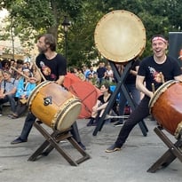 Concert de tambour japonais, Tsunagari Taiko