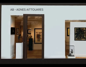 Devanture de la galerie