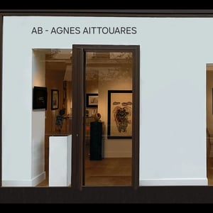 Devanture de la galerie