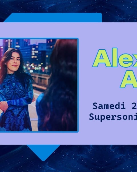 Alexandra Alden en concert