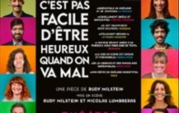 C'est pas facile d'être heureux... quand on va mal
