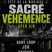 Sacré véhémence... The night in the day, open air